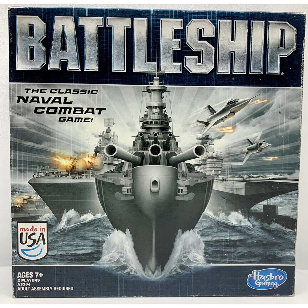 Hasbro Battleship - Classic Naval Combat Game
